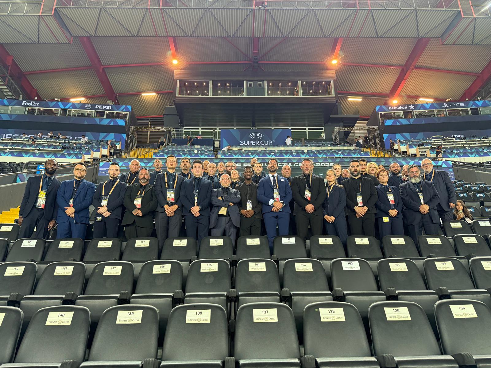 UEFA SuperCup presso il Bluenergy Stadium di Udine